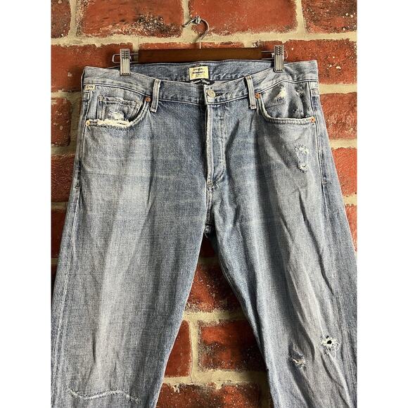 Citizens of Humanity COH Emerson Slim Boyfriend Jeans Distressed Size 29 $248 - Picture 2 of 13